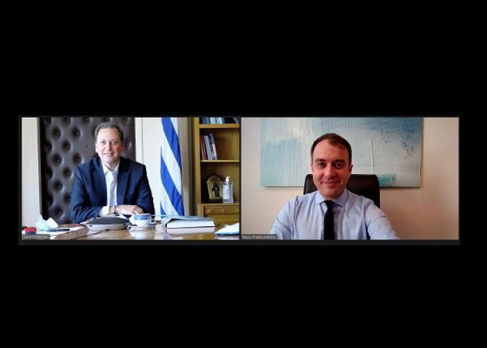 Τηλεδιάσκεψη Χατζηβασιλείου με Σπήλιο Λιβανό: Στο επίκεντρο η στήριξη του πρωτογενούς τομέα