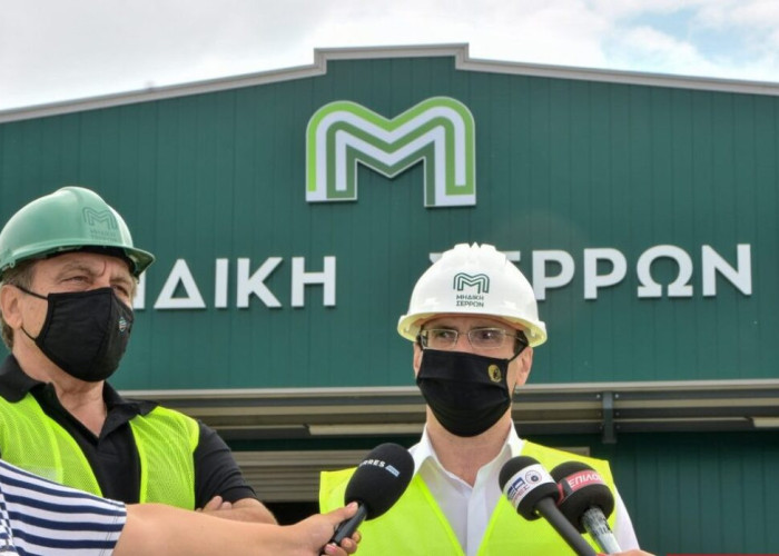 Τις εγκαταστάσεις της «Μηδικής» επισκέφτηκε ο Αλέξανδρος Χρυσάφης