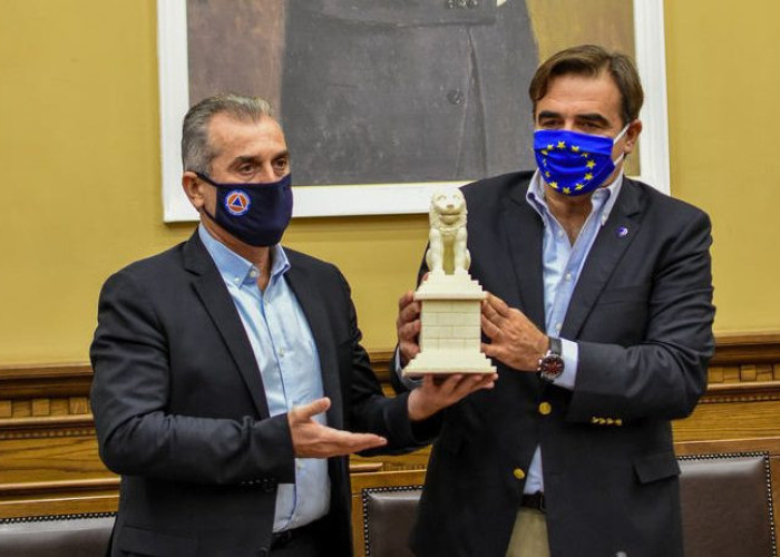 Μαργαρίτης Σχοινάς: Επισκέφτηκε Την Αντιπεριφέρεια Σερρών