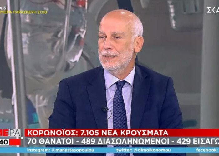Τσακρής: Άτομα κόλλησαν επίτηδες κορωνοϊό – Για να μην εμβολιαστούν