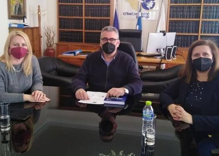 Συνάντηση Μαλλιαρά με το Σύλλογο «Σερραίες Μανούλες»