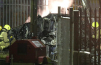 ΒΒC:NEKΡΟΣ Ο ΠΡΟΕΔΡΟΣ ΤΗΣ ΛΕΣΤΕΡ – ΣΥΝΕΤΡΙΒΗ ΤΟ ΕΛΙΚΟΠΤΕΡΟ ΤΟΥ ΕΞΩ ΑΠΟ ΤΟ ΓΗΠΕΔΟ!