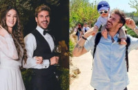 «Πατέρας και γιος κάτω από τον ήλιο»: Ο Άκης Πετρετζίκης σε χαλαρή βόλτα με τον 9 μηνών γιο του