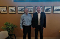 Επίσκεψη Λευτέρη Αβραμάκη στο υποκατάστημα του ΔΕΔΔΗΕ