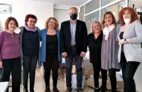 Επίσκεψη Αβραμάκη στις υπηρεσίες του ΕΦΚΑ Σερρών