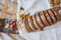 Λαχταριστό κέικ, σαν καρυδόπιτα, χωρίς ζάχαρη