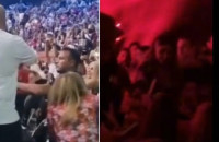 Η στιγμή που ξεκινάει το ξύλο ανάμεσα στους τράπερς στα MAD video music awards 2022 (vid)!