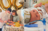 Γονείς γιόρτασαν τις πρώτες 100 μέρες της κόρης τους κάνοντας πάρτι στη… ΜΕΘ νεογνών