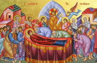 Η Κοίμηση της Θεοτόκου: Γιορτάστηκε  σε όλες τις εκκλησίες μας