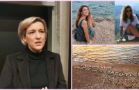Η μητέρα της Γαρυφαλλιάς έφτιαξε μνημείο από πέτρες στην παραλία, που δολοφονήθηκε η κόρη της – Συγκινεί το μήνυμά της