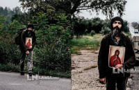 «Βατράχι» των ΟΥΚ περπάτησε από την Λαμία μέχρι το Άγιο Όρος κρατώντας την Παναγία