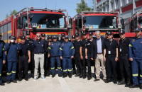 Ήρθαν Ρουμάνοι πυροσβέστες: Για να συνδράμουν στην πυροπροστασία της χώρας μας