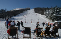 Επιτέλους είδαμε χιόνι στο λαιλιά! Κανονικά η πίστα και το σαλέ!