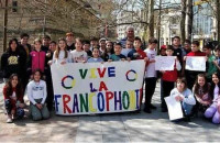 Η πλατεία Ελευθερίας της πόλης των Σερρών Πλημμύρισε από μαθητές και ακούσματα γαλλικής γλώσσας