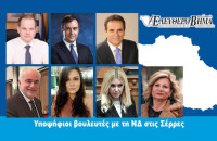 Σέρρες – Το ψηφοδέλτιο της Νέας Δημοκρατίας 2023