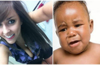 Λευκή γυναίκα γέννησε μαύρο μωρό και λέει ότι φταίει ο άντρας της που έπινε πολύ καφέ