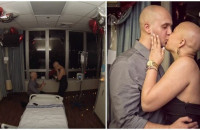 Ξύρισε το κεφάλι του όταν έχασε τα μαλλιά της και της έκανε πρόταση γάμου μετά την τελευταία χημειοθεραπεία