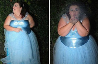 Η «υπέρβαρη Σταχτοπούτα» που θέλει να μας στείλει το δικό της μήνυμα