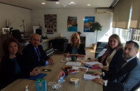 Συνάντηση του Γιώργου Τάτσιου με την Έλενα Ράπτη για την εκ νέου ΝΟΜΙΜΗ και ΑΣΦΑΛΗ λειτουργία των τα Λουτρών Σιδηροκάστρου