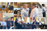 Σέρρες: Σε φορείς και δήμους ο Κώστας Καραμανλής