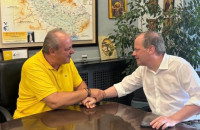 Επίσκεψη Καραμανλη στις διευθύνσεις εκπαίδευσης Σερρων