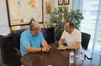 Ο Τάσος Χατζηβασιλείου στις Διευθύνσεις Εκπαίδευσης Σερρών