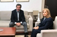 Συνάντηση Αηδονά – Γκιουλέκα στο Κτίριο Διοίκησης της Περιφέρειας