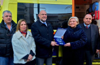 Από την οικογένεια Αναστασιάδη και την Βιομηχανία Fibran δωρεά ενός υπερσύγχρονου ασθενοφόρου