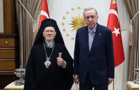 Συνάντηση Βαρθολομαίου – Ερντογάν στην Άγκυρα