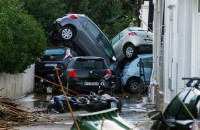 Καταστροφές στην Ρόδο από την κακοκαιρία 