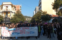 Με σύνθημα «Δεν έχω οξυγόνο» στους δρόμους και οι Σερραίοι μαθητές και φοιτητές