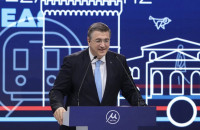 Ο Απόστολος Τζιτζικώστας στα εγκαίνια του Μετρό Θεσσαλονίκης