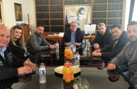 Συνάντηση του Προέδρου του Επιμελητηρίου Σερρών με το νέο ΔΣ της εστίασης