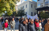 Με Μικρή συμμετοχή η Απεργιακή Κινητοποίηση της ΓΣΕΕ και ΑΔΕΔΥ στις Σέρρες