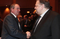 Συνάντηση Καραμανλή – Βενιζέλου στην παρουσίαση του βιβλίου Βαληνάκη για τα ελληνοτουρκικά