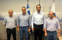 Συνάντηση Ένωσης Εθελοντών Πυροσβεστικού Σώματος με τον Γιώργο Κεφαλογιάννη