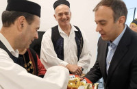 Τα Κάλαντα του Λαζάρου έψαλλαν Παιδιά και Μέλη Πολιτιστικών Συλλόγων στον ΥΦΥΠΕΞ Τάσο Χατζηβασιλείου