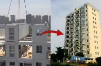 Η Κίνα έχτισε ένα 10ώροφο κτίριο σε 29 ώρες — Δείτε Πώς!