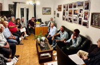 Συνάντηση Υφυπουργών Κέλλα και  Γκίκα με εκπροσώπους του Πανελλήνιου Δικτύου Παράκτιων Αλιευτικών Συλλόγων στην Κέρκυρα