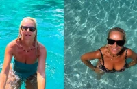 Μαρία Μπεκατώρου: Μοναδικά στιγμιότυπα από τις τελευταίες βουτιές της στην Κεφαλονιά