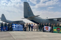 8,5 τόνοι ανθρωπιστική βοήθεια στη Γάζα από την Ελλάδα