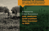 Επέκταση της ενίσχυσης προς τους αιγοπροβατοτρόφους που επλήγησαν από ζωονόσους