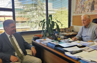 Συνάντηση Κυρίζογλου - Μασλαρινού για θέματα του Κέντρου Κοινωνικής Πρόνοιας Κεντρικής Μακεδονίας