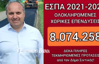 Γιώργος Τάτσιος - Σιντική: Προτάσεις 8.074.258 ευρώ για την ανάδειξη σημείων τουριστικού ενδιαφέροντος! Γιώργος Τάτσιος - Σιντική: Προτάσεις 8.074.258 ευρώ για την ανάδειξη σημείων τουριστικού ενδιαφέροντος!
