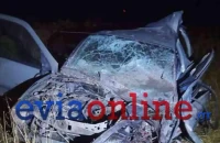 Εύβοια: Νεκρός 27χρονος σε τροχαίο δυστύχημα στην Κάρυστο – Έπεσε με το αυτοκινητό του σε κολώνα