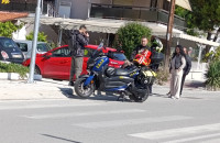 Σέρρες: Ατύχημα μοτοσυκλετιστή στους Σαράντα Μάρτυρες