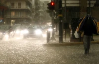 Κακοκαιρία Adel: Σφοδρή βροχόπτωση στην Αττική - Πού υπάρχουν προβλήματα στους δρόμους