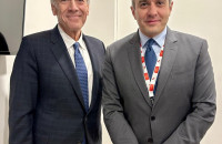 Συνάντηση Χατζηβασιλείου με τον πρώην ΥΠΕΞ των ΗΠΑ Μάικ Πομπέο