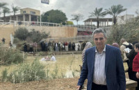 O Θεόφιλος Λεονταρίδης στους Αγίους Τόπους