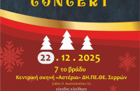 Χριστουγεννιάτικη εκδήλωση της Περιφερειακής Ενότητας Σερρών